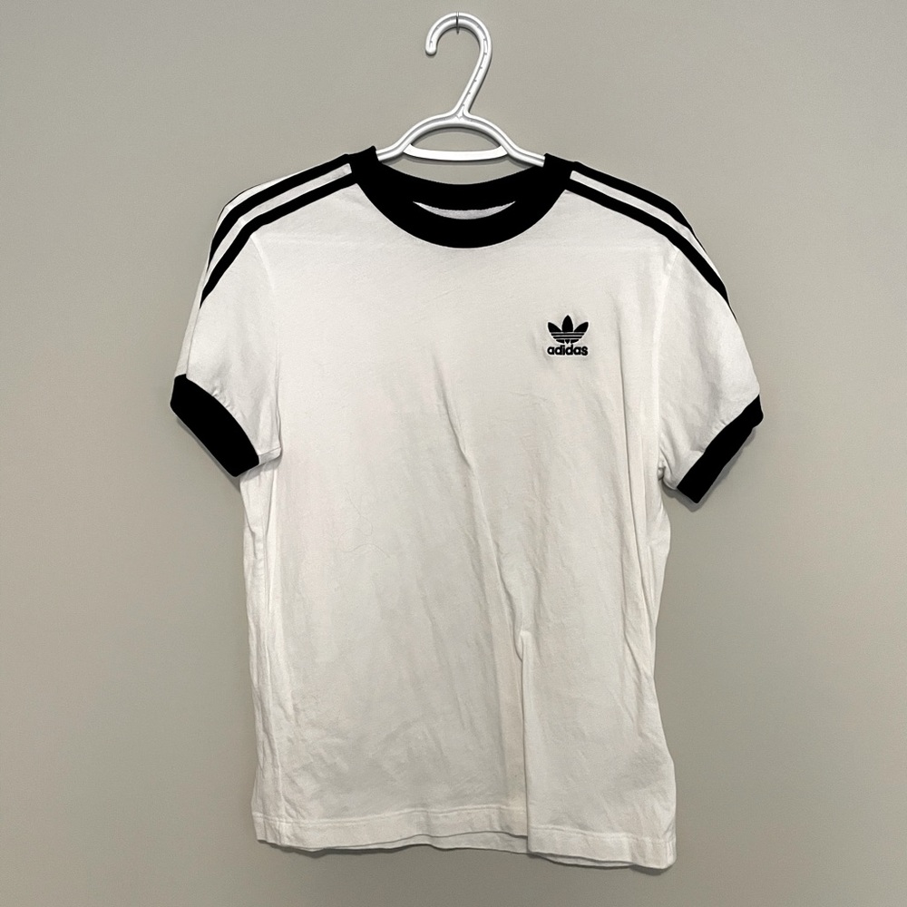 White Adidas T-Shirt